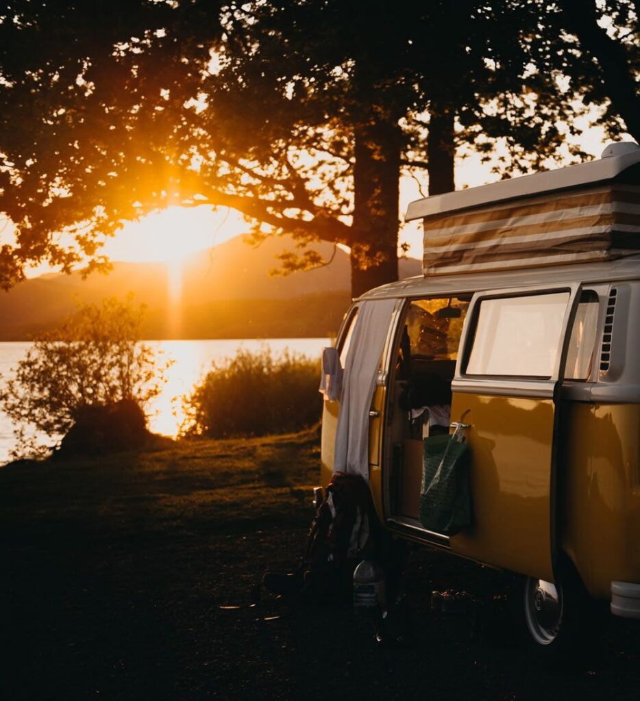 A campervan journey in Ireland