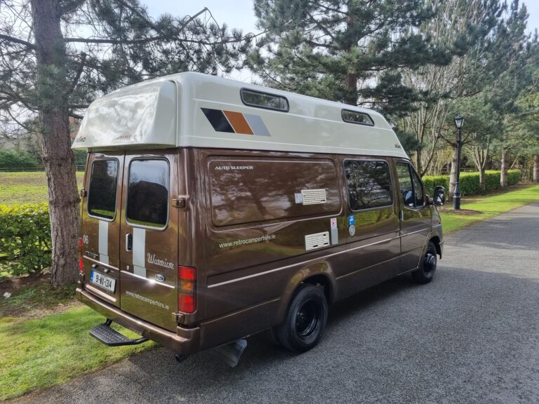 Warrior rear corner and side exterior