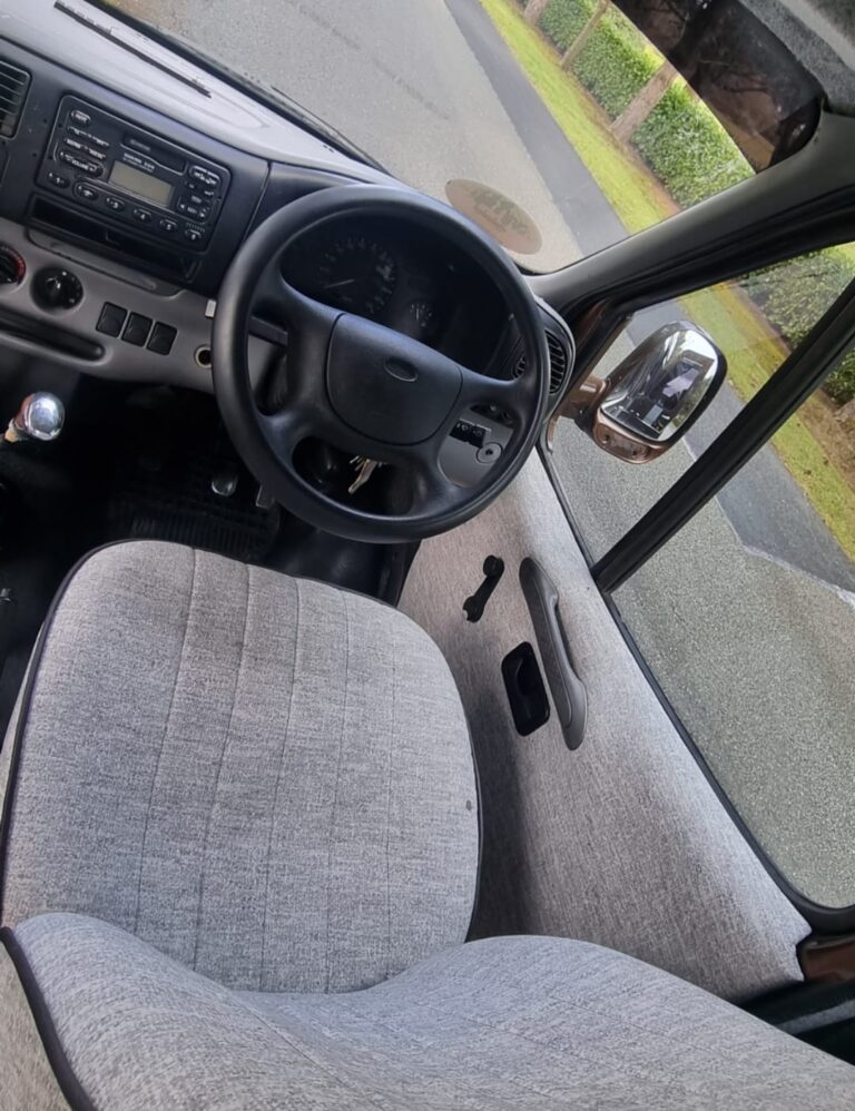 Betsy right-hand-drive cab and driver's seat