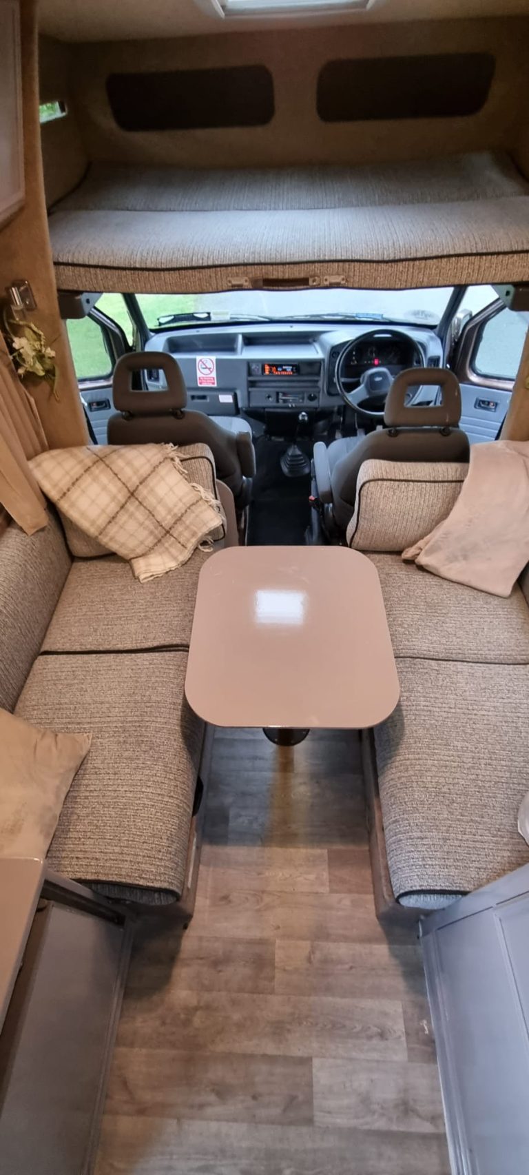 Avondale front dining area and cab seats