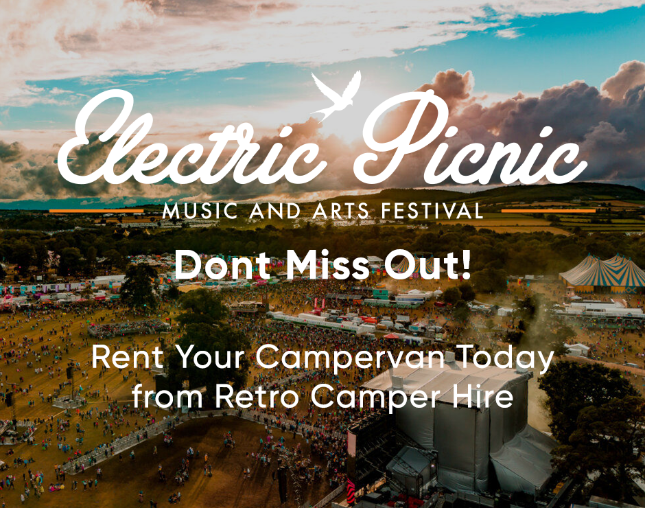 Campervan Hire for Electric Picnic 2024 by Retro Campervan Hire Ireland