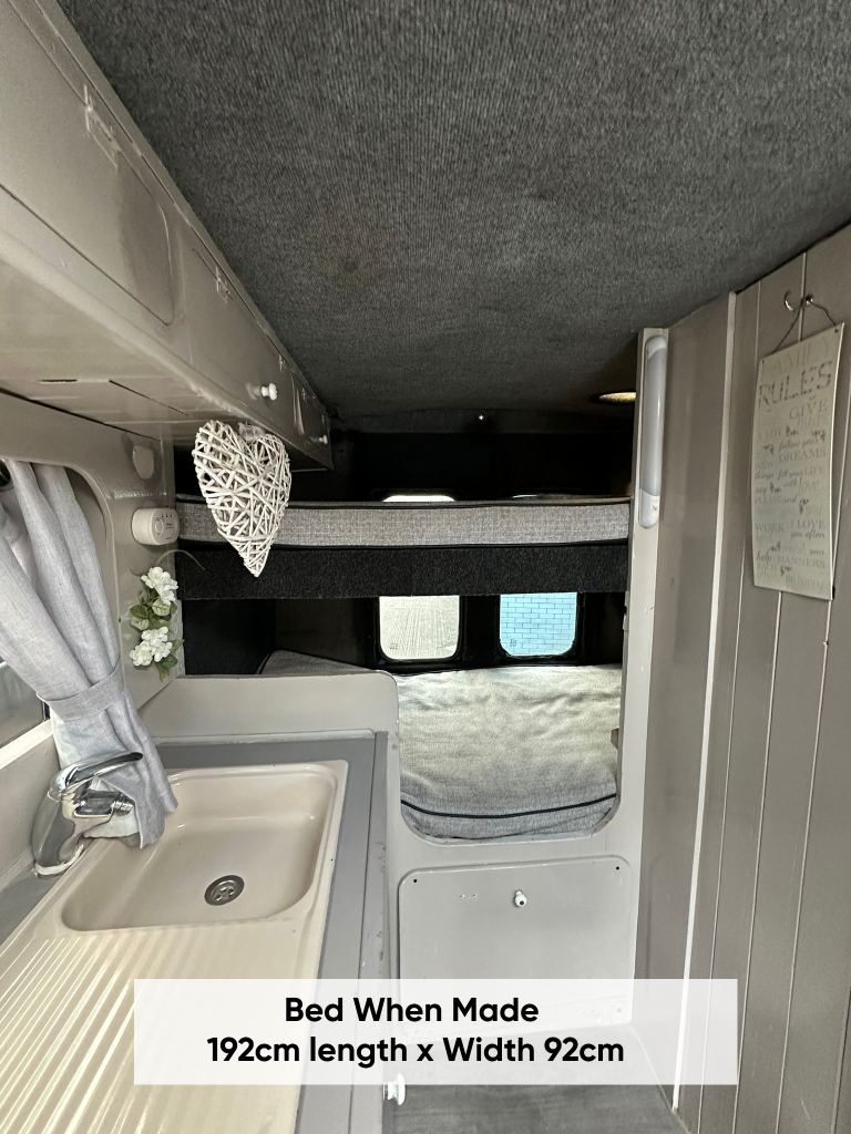 Stella rear bunks, with a bed-size label of 192 cm by 92 cm