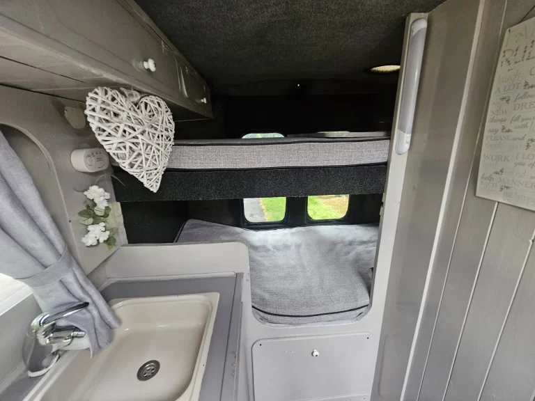 Stella upper and lower rear bunks