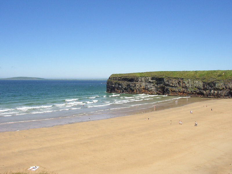 Ballybunion Beach in County Kerry, Ireland