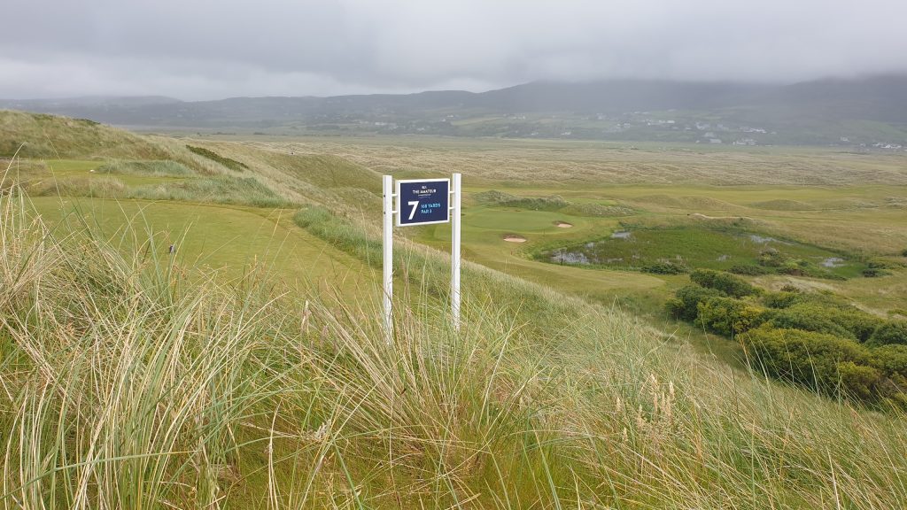 Ballyliffin Golf Club Glashedy Links seventh hole