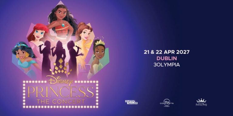 Disney Princess concert Dublin 2027 event artwork