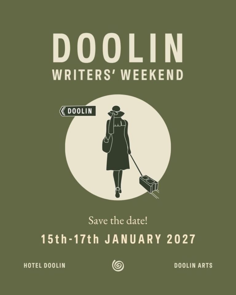 Doolin Writers’ Weekend 2027: Words, Waves and a Clare Escape event artwork