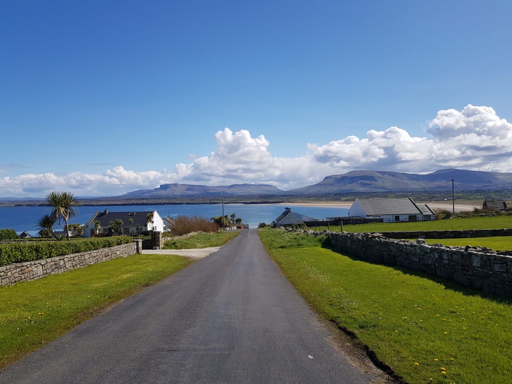 Mullaghmore Head coastal landscape in County Sligo Ireland