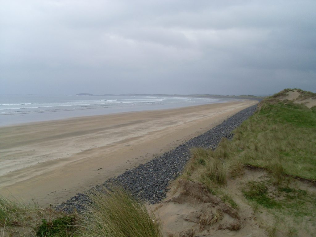 Streedagh Beach in County Sligo, Ireland
