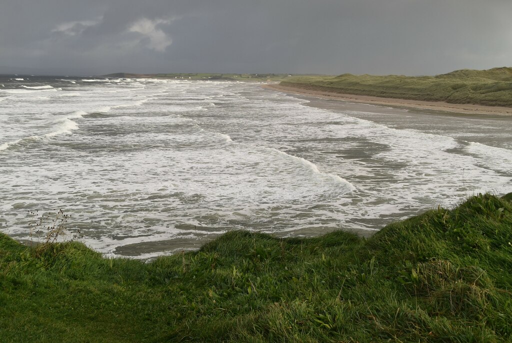 Tullan Strand beach near Bundoran in County Donegal